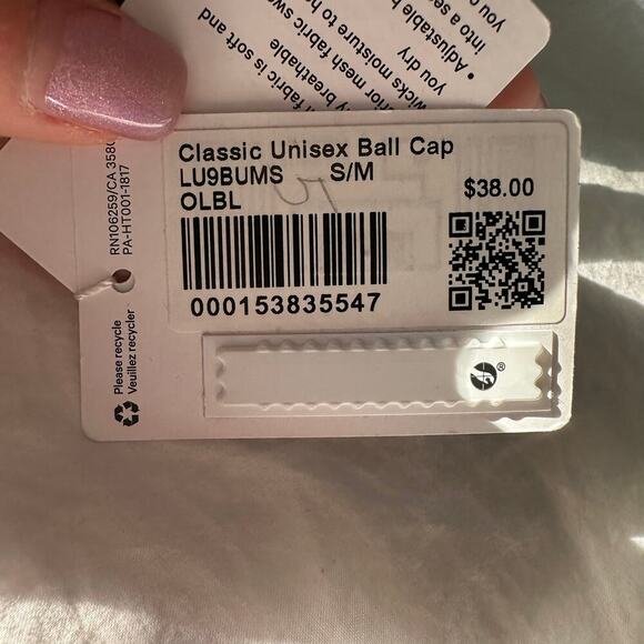 Lululemon Classic Unisex Ball Cap S/M Oil Blue NWT - Picture 5 of 5